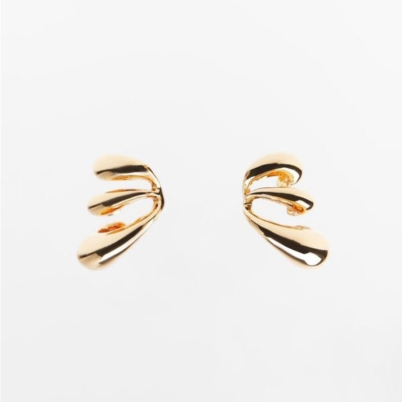 Zara Gold EarCuffs NWT ✨✨✨😍🔥🔥 - Picture 6 of 7